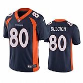 Nike Men & Women & Youth Denver Broncos #80 Greg Dulcich Navy Vapor Untouchable Stitched Jersey,baseball caps,new era cap wholesale,wholesale hats